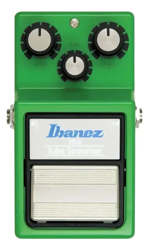 Pedal de efeito Ibanez Tube Screamer TS9 verde