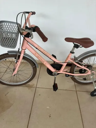 Bicicleta Infantil Nathor Antonella Aro 20 - Rosa (Ótimo Estado)
