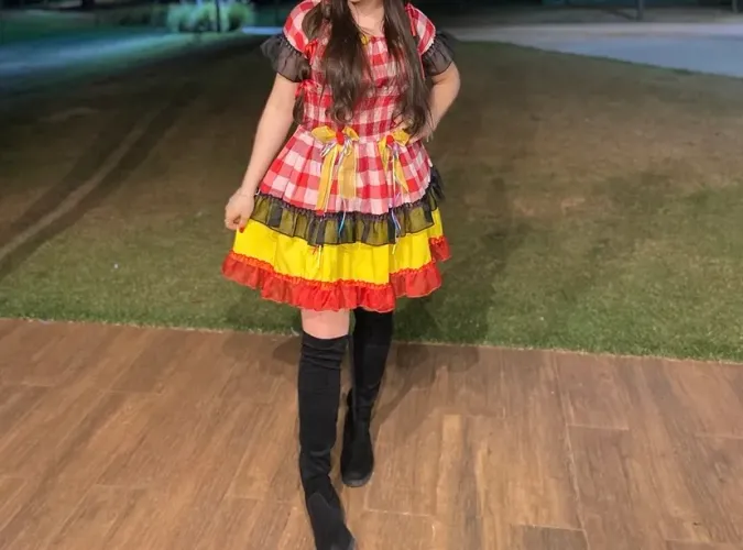 Vestido festa junina/quadrilha