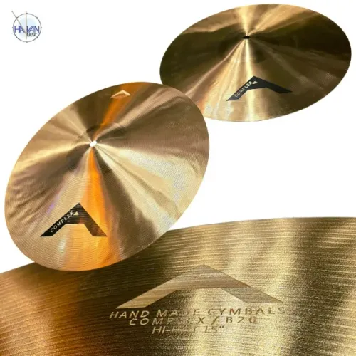 Hi Hat 15'' Avatar Complex B20 - Pratos Chimbal - NOVO