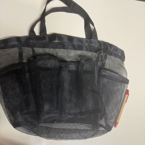 Bolsa grande organizadora em tela 6 bolsos -