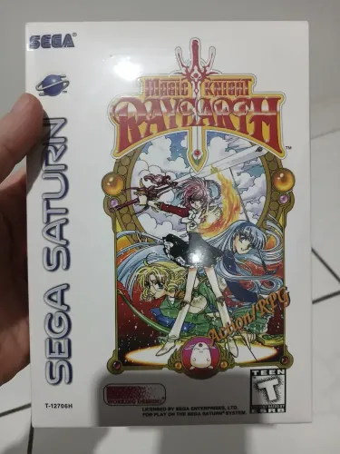 REPRO Magic Knight Rayearh Sega Saturn