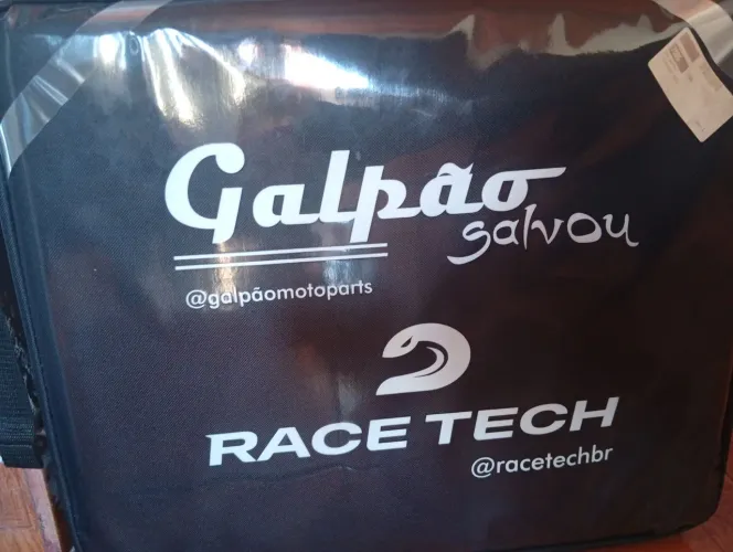 Bag de entrega Nova da Galpão preta 