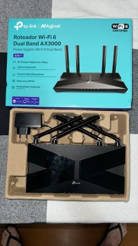 Roteador Tp-link Ex511 AX3000 wifi 6