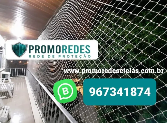 Redes de proteção e telas mosquiteiras 