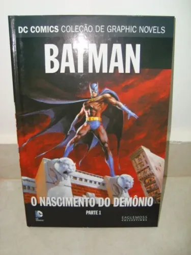 BATMAN O NASCIMENTO DO DEMÔNIO PARTE 01 DC COMICS EAGLEMOSS