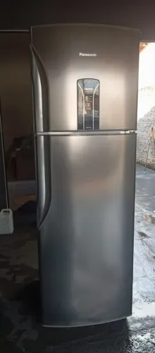 GELADEIRA INOX FROST FREE 110 VOLTS 387 LITROS