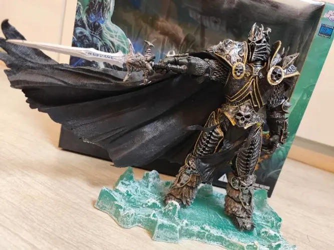 World of Warcraft - Arthas The Lich King | DC Unlimited Original Deluxe | Raro na Caixa
