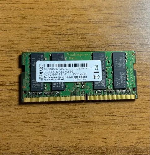 16 GB DDR4 2666 MHz Notebook - Aceito Trocas