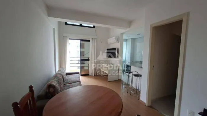 Apartamento mobiliado com 1 dormitório, 53 m² - Jardim Aquarius - São José dos Campos/SP