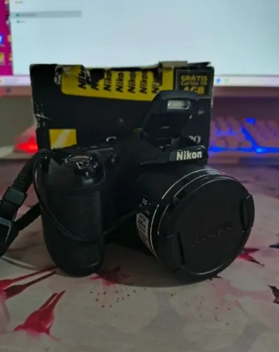 câmera digital nikon coolpix l320 16.1 mp(na caixa)