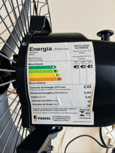 Ventilador de parede