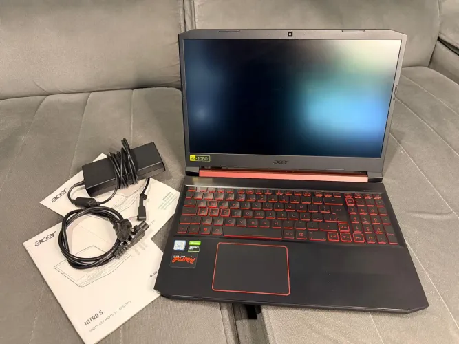 Notebook Gamer Acer Nitro 5 | i5 9ª Geração | GTX 1650 | 16GB RAM