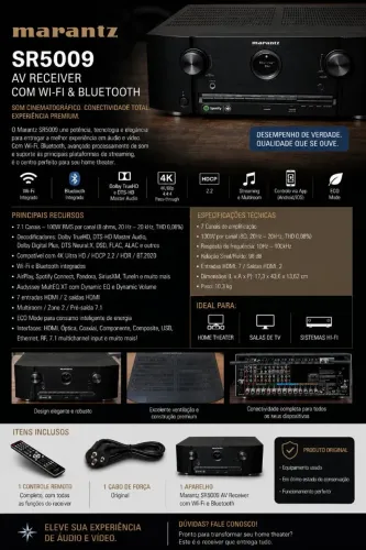 Receiver Marantz SR 5009 