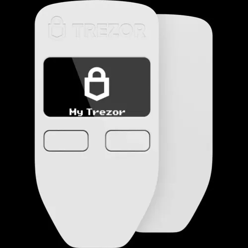 Trezor One White Crypto Wallet Lacrada Original Pronta Entrega