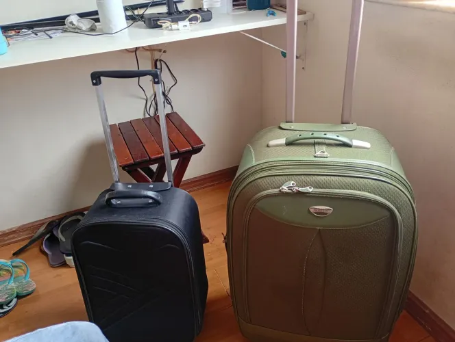 2 malas de Viagem, grande e pequena de mão URGENTE
