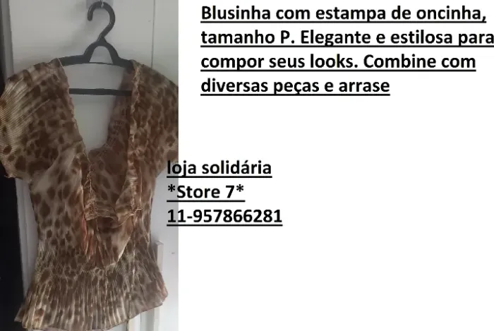 Roupas novas na etiqueta apartir de $20,00 vários modelos e tamanhos ....... há mais mode
