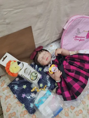 Boneca Reborn Bebe Realista