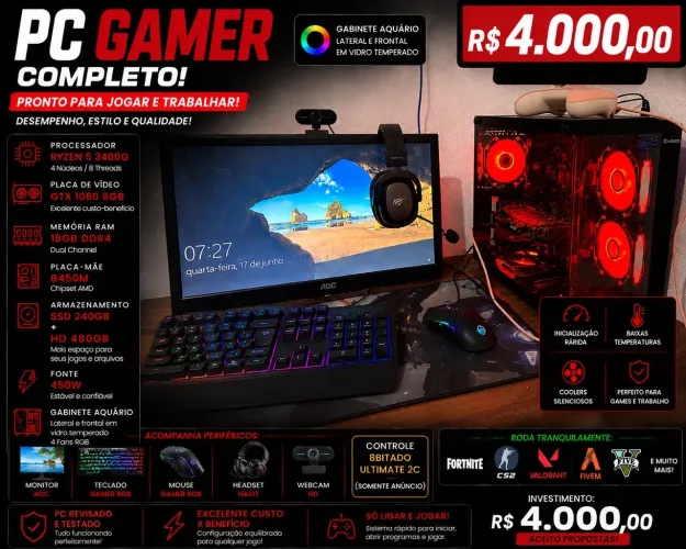 PC GAMER COMPLETO