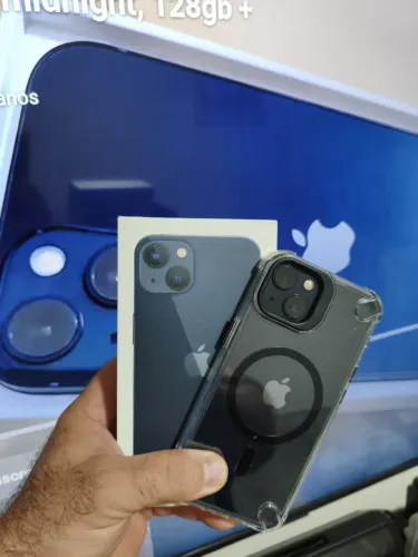 IPHONE 13 MIDNIGHT 128GB PASSO CARTÃO AVALIO TROCAS.