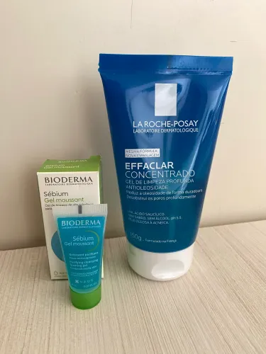 Gel de Limpeza Facial Effaclar Concentrado 150g La Roche Posay Lacrado + brinde