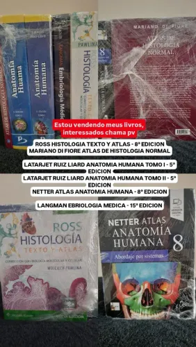 Kit livros medicina