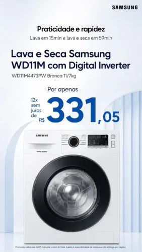 LAVA & SECA SAMSUNG WD11M