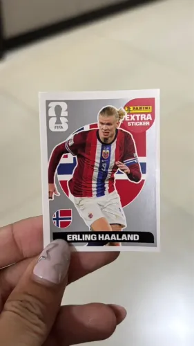 Figurinha Erling Haaland - Prata