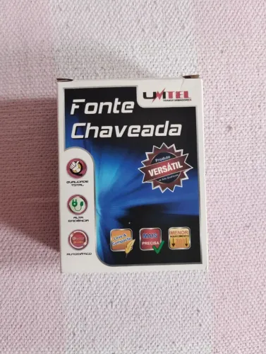 Fonte 5V, 3A, Bivolt Automático 110/220V, Chaveada, Entrega Grátis em Vila Velha