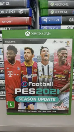 PES 2021 Xbox One Midia Fisica (Mooca)