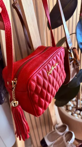 Bolsa Luiza Barcelos em couro original