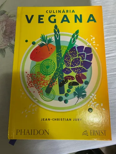 Livro de culinária vegana, novo, 478 páginas
