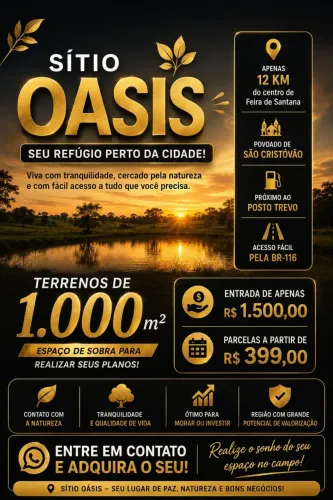loteamento chacara Oasis