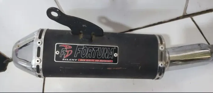 Escapamento esportivo Fortuna + selo imetro