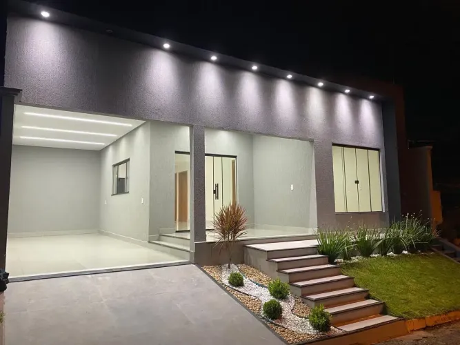 Casa à Venda 3/4 Condomínio Atibaia Amin Camargo - Goiânia - GO