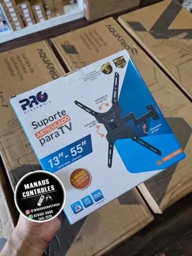 Suporte para TV articulado até 55 polegadas