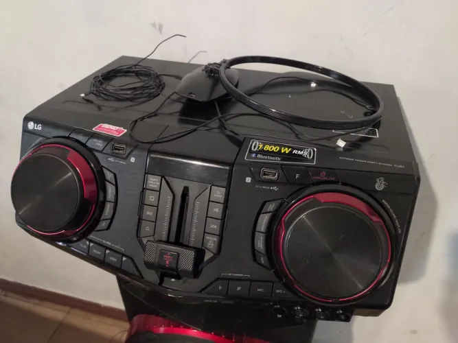 Som LG Cj 87 para conserto ou peças