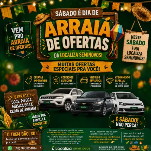 Arraia da Localiza Seminovos 
