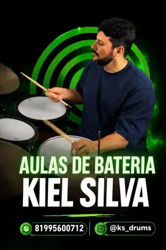 Aula Bateria presencial e online 