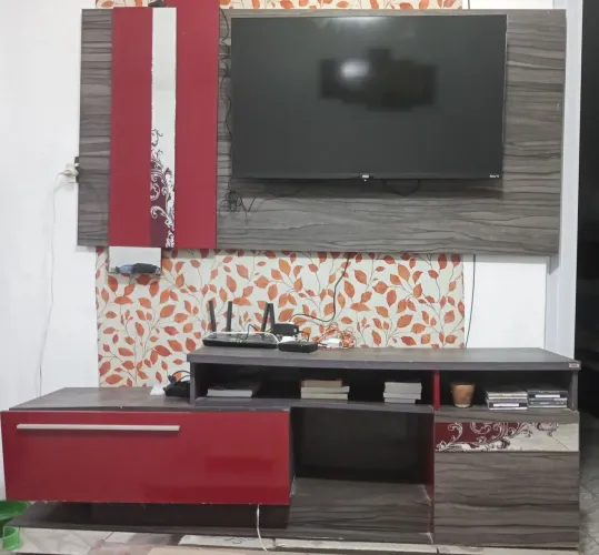 Rack com painel
