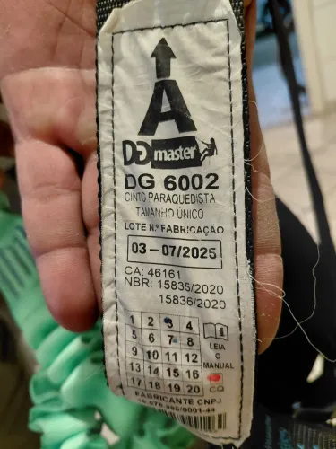 Cinto para Segurança em Altura