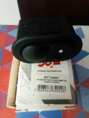 Botão para vidro elétrico simples corsa clássic 