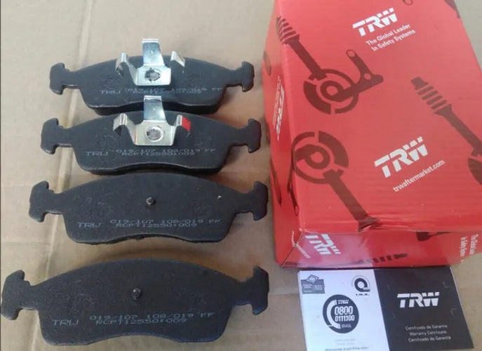 Pastilhas De Freio Trw Novo Uno 1.0 Vivace Evo