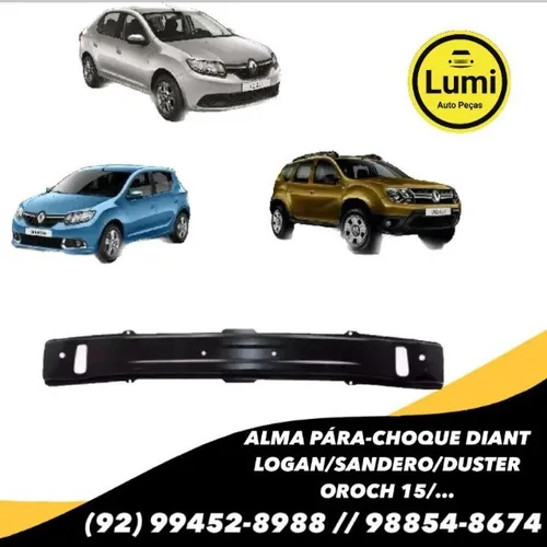 Alma Parachoque Dianteiro Duster / Sandero / Logan 2015 a 2020 -NOVO!!