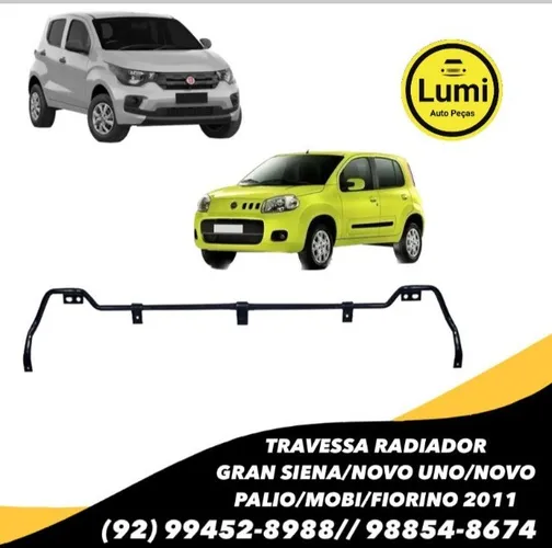 Travessa Radiador Uno / Fiorino 2010 a 2015 - NOVO!!