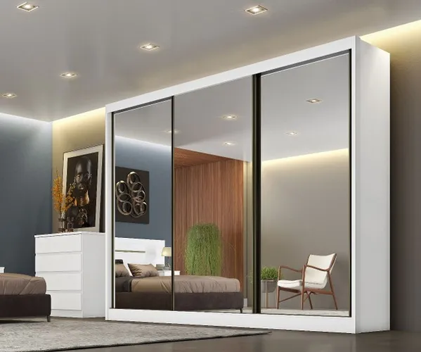 Quarto roupeiro 100% MDF com espaço ele e ela