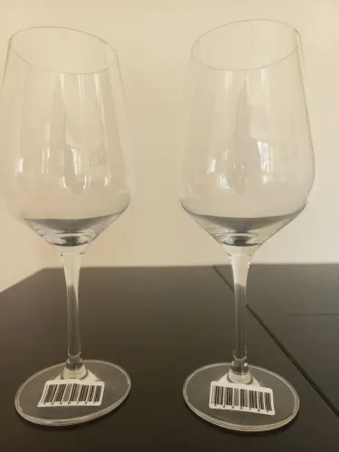 Duas Taças de Vinho Tinto Branco Rosé Festa Drinks 02 unidades o par