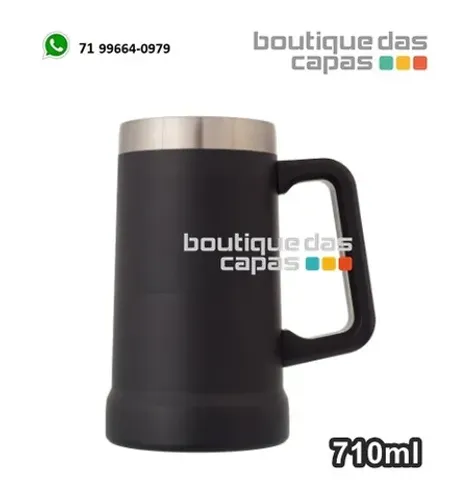 Caneca copo termico p cerveja com alça Aiker AK-7101 - 710ML modelo Stanley