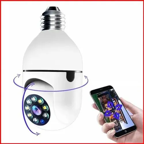 Câmera Panorâmica Wifi Ip Espiã Com Rastreio Hd<br><br>