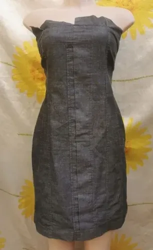 vestido jeans avanzzo tqc tam 40<br><br><br>